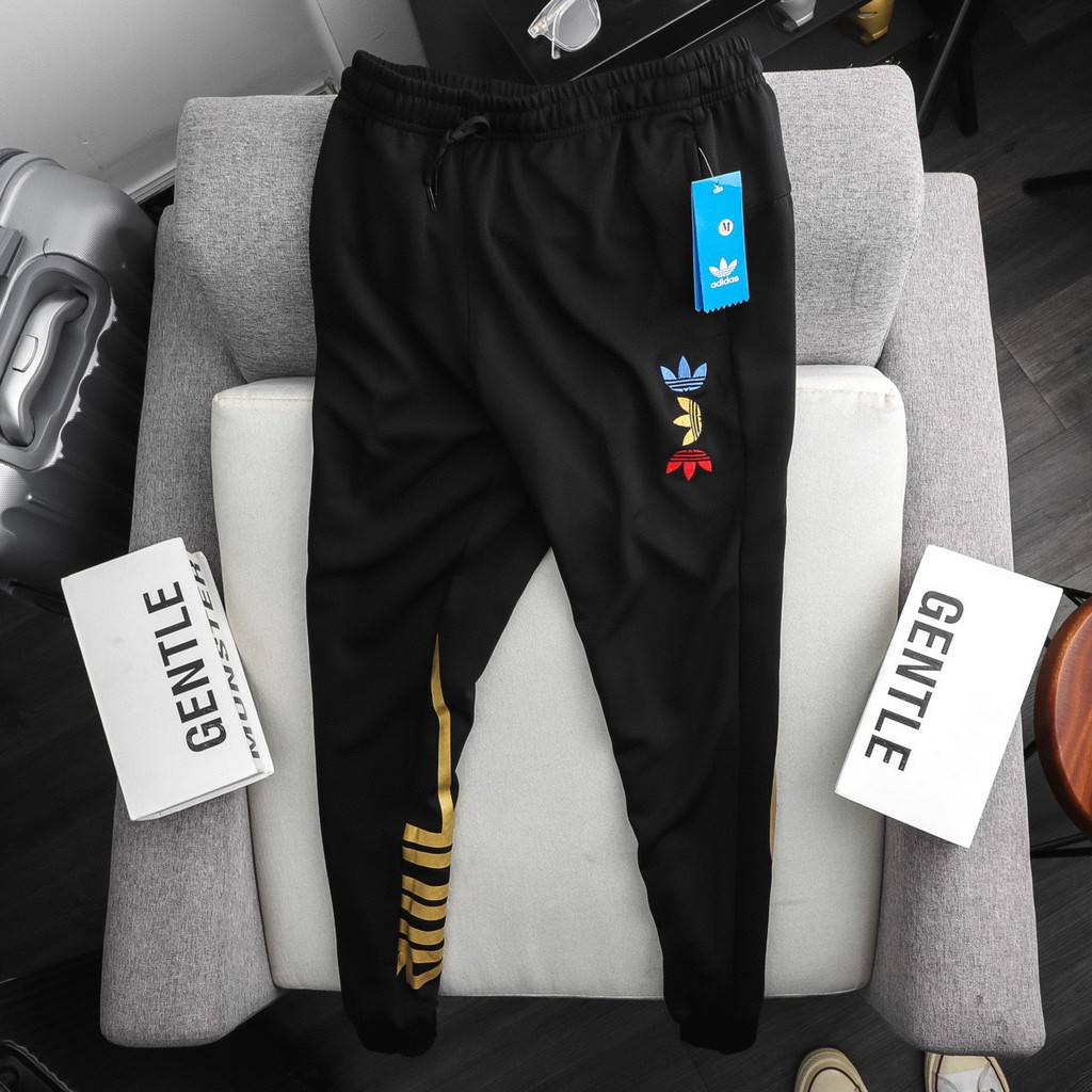 (2 màu) Quần dài thể thao Adidas Originals Metallic Track Pants