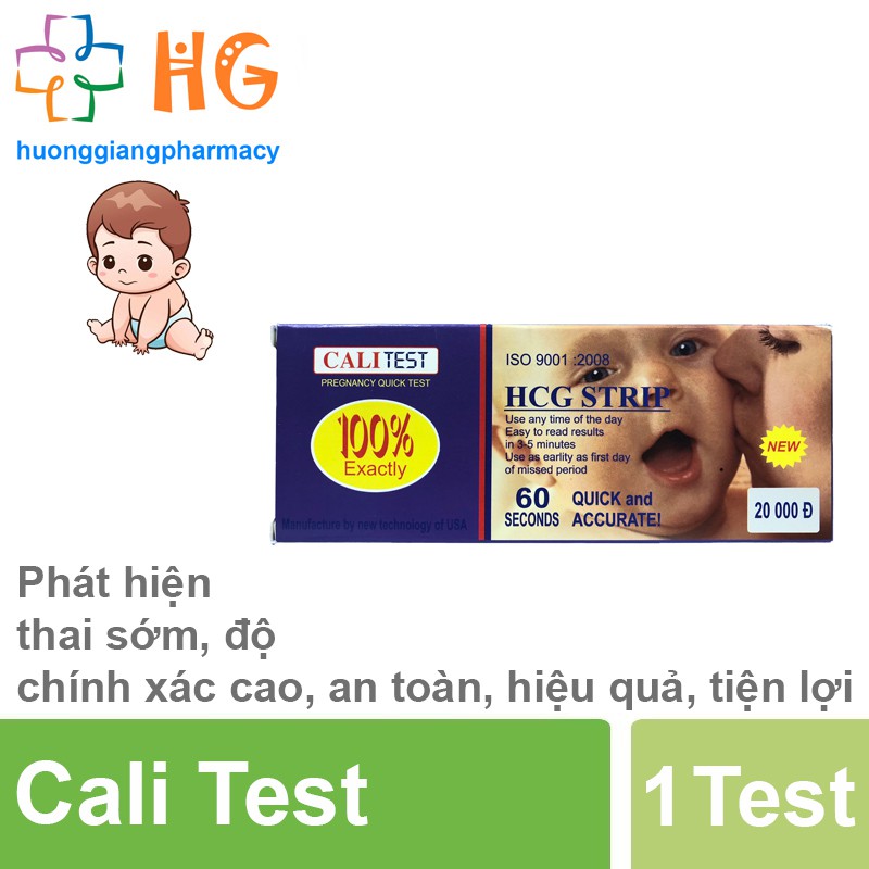 Que thử thai Cali Test (Hộp 1 Que)