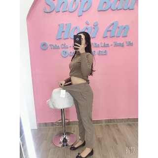 quần nhung Bầu