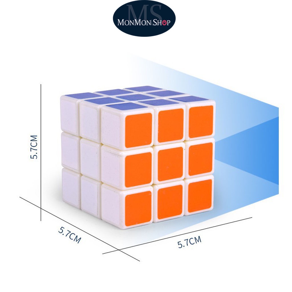 Rubik 3x3/Đồ chơi RuBik, Khối lập phương ma thuật xếp hình 3 tầng mượt mà chất lượng đảm bảo