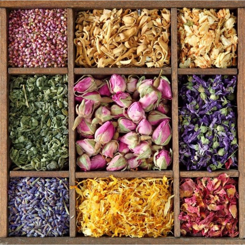 15 LOẠI HOA KHÔ WITCHCRAFT | Lavender - Rose - Jasmine - Chamomile - Calendula - Peony... | Ancient Magic by Ly Hỏa