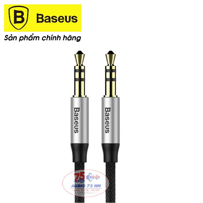 {CHính hãng} Cáp Aux Audio 3.5mm Baseus M30 - Dây cáp âm thanh 3.5 chất lượng cao dài từ 0.5M-1.5M