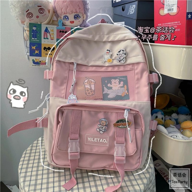 Balo Nam Nữ Nam Đi Học Thời Trang, Balo Ulzzang học sinh Hot Trend Học Sinh Giá Rẻ