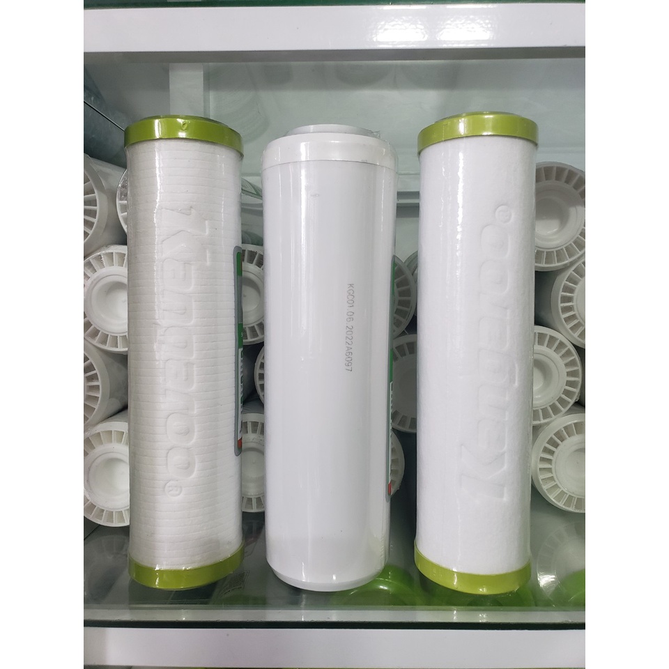 Bộ Lõi Lọc Nước Kangaroo số 123 10 Inch-Dùng cho máy lọc nước RO