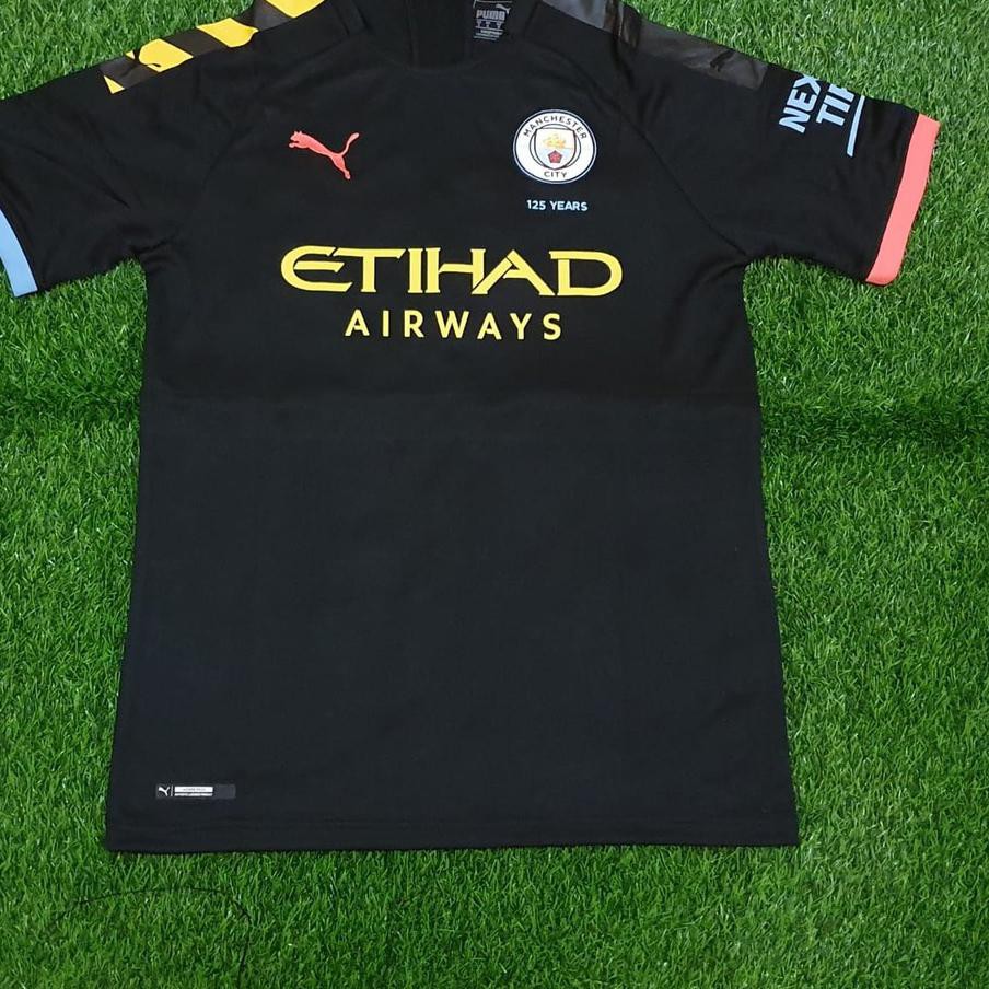 Mới Áo Bóng Đá Đội Manchester City Away 2019 / 2020 Grade Ori Cfd6..