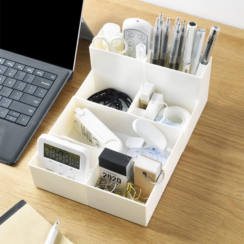 Hộp Đựng Thẻ Bút Để Bàn Văn Phòng Tiện Lợi