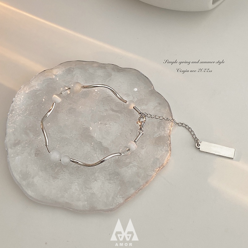 Vòng Tay Đá Opal Mới Thời Trang Cho Nữ