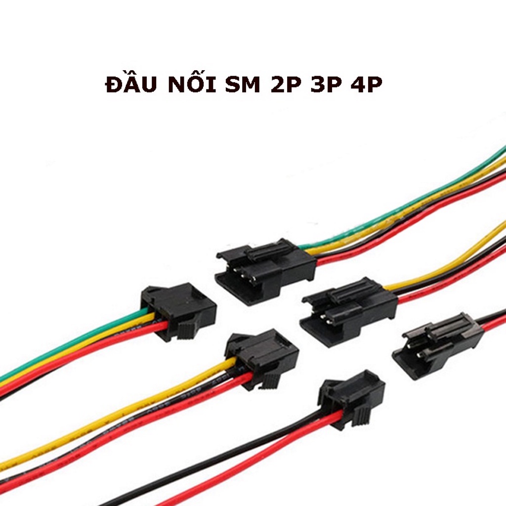 Cặp Dây Nối Pin Jack Càng Cua SM2.54 - 2P 10cm, Jack Kết Nối SM 2P Dây To