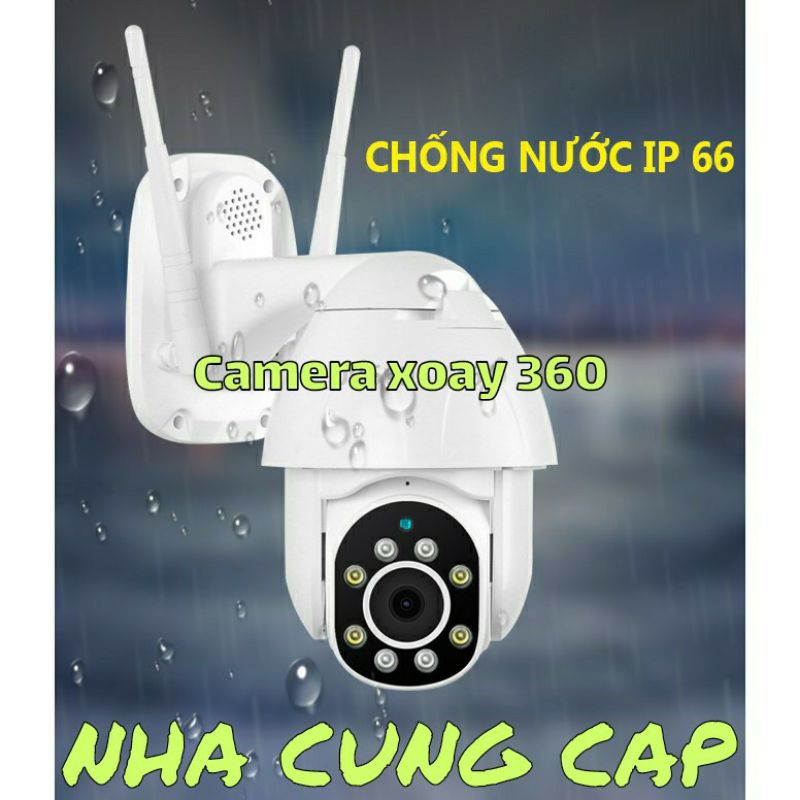 CAMERA FULL HD NGOÀI TRỜI XOAY 360