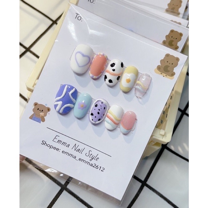 Nailbox thiết kế dễ thuong ❤️ sỉ từ 5 bộ ❤️