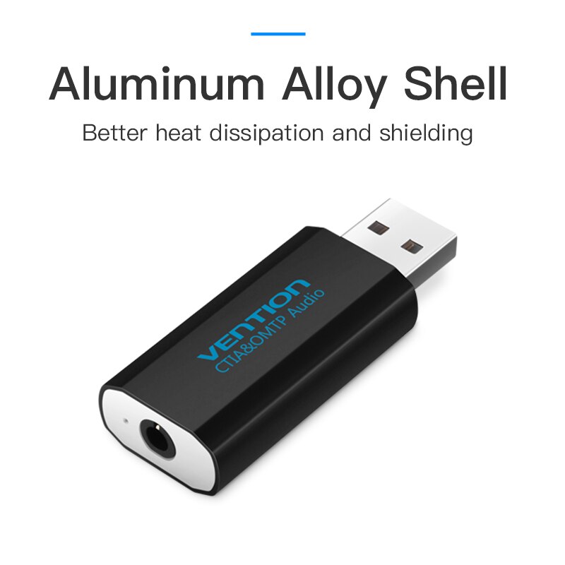 Bộ chuyển đổi âm thanh VENTION từ Usb sang Aux 3.5mm 5.1 | BigBuy360 - bigbuy360.vn