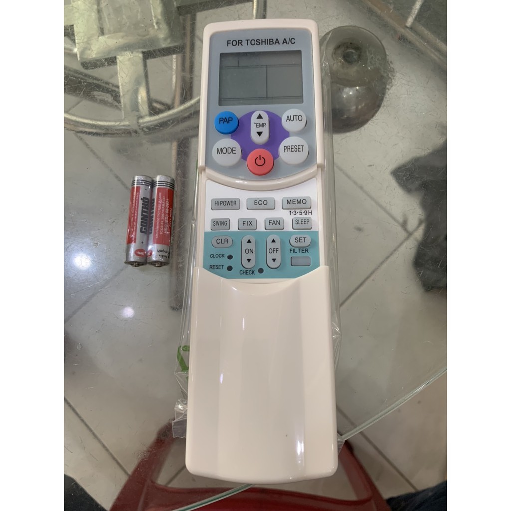 Remote máy lạnh💝điều hoà TOSHIBA WC - H01JE