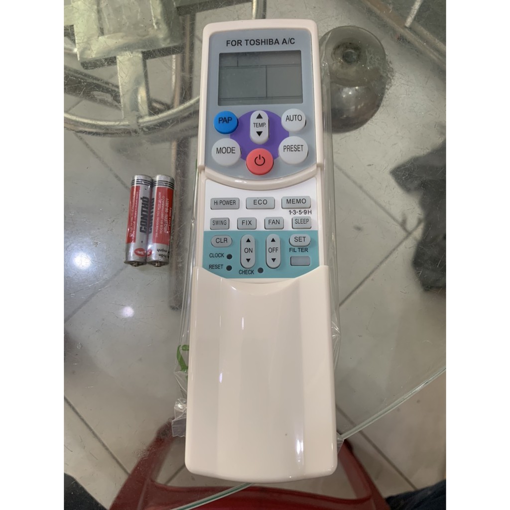 Remote máy lạnhđiều hoà TOSHIBA WC - H01JE