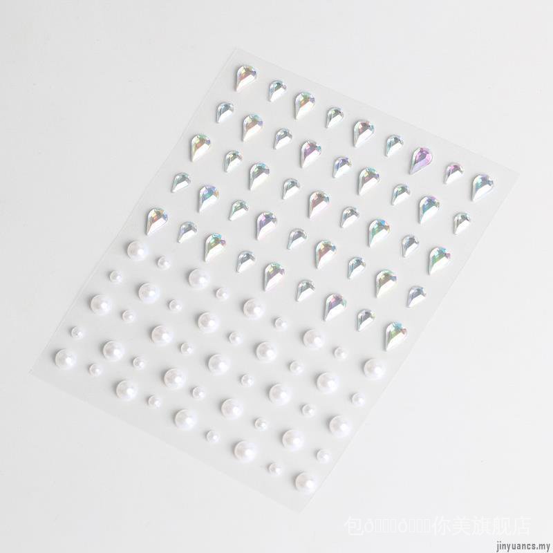 Miếng Dán Kim Cương Ngọc Trai Giả Trang Điểm Mắt Cho Cô Dâu 7.X3Q | BigBuy360 - bigbuy360.vn