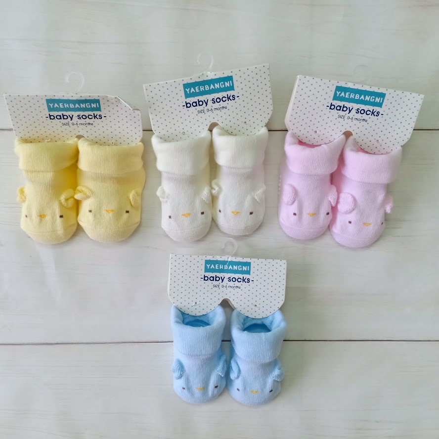 Tất sơ sinh/ Vớ sơ sinh bobowa baby sock mẫu mới 0 - 6 tháng