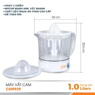 Máy vắt cam Citrus Juicer Comet CM9929 - 1L