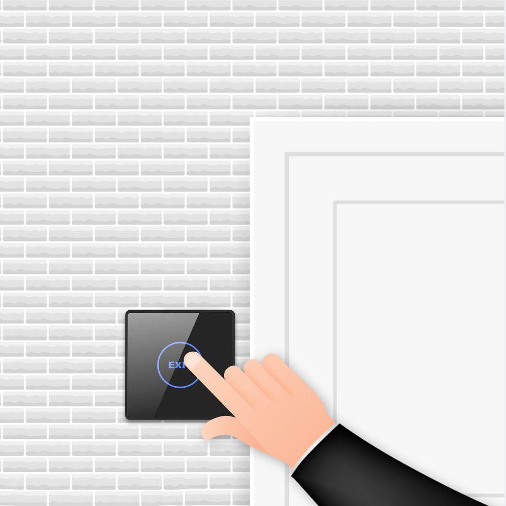 Công Tắc Cửa Kính Cảm Ứng Điện Tử DAPHS 86mm