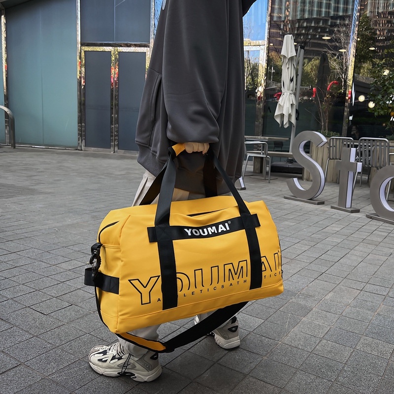 Túi xách du lịch IELGY sức chứa lớn in chữ thời trang cho nữ