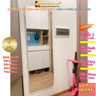 Gương soi toàn thân dán tường trang điểm treo tường giá rẻ chữ nhật kích thước và 50x120 cm- guonghoangkim Mir