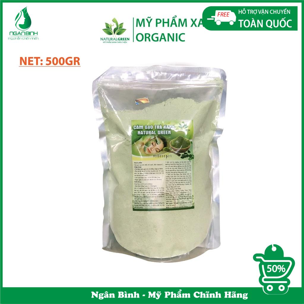 500GR Bột cám gạo trà xanh,ủ trắng trà xanh,tắm trắng body,ủ trắng da body,ủ trắng toàn thân,tắm trắng trà xanh matcha | BigBuy360 - bigbuy360.vn