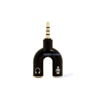 Jack chia Audio 3.5mm ra mic và loa