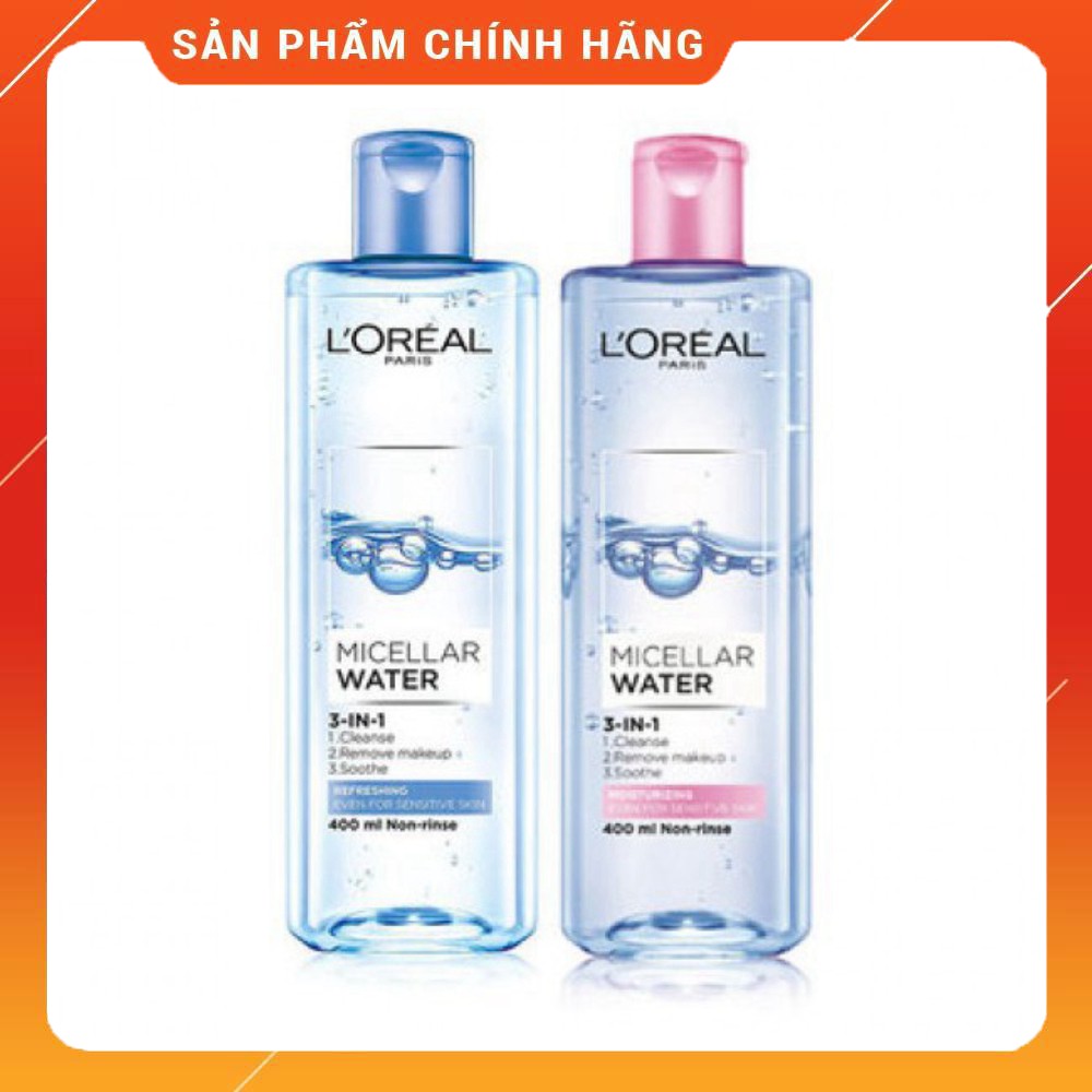 NƯỚC TẨY TRANG L'OREAL MICELLAR WATER 3-in-1 Mĩ Phẩm Gía Sỉ 89