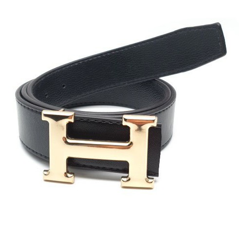 Thắt lưng da ( caro H ), Dây nịt mầu trắng cao cấp lịch lãm và sang trọng