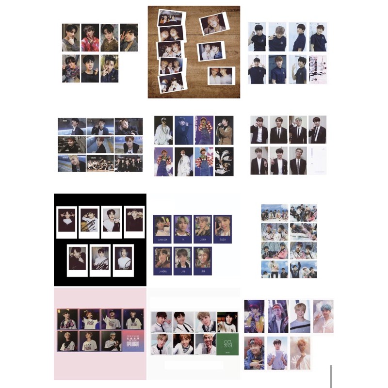 Card Album BTS UNOFF MUSTER MEMORIES DARK WILD WINGS ....