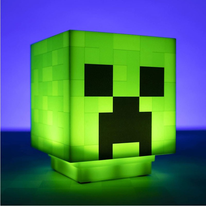 Đèn Khối Minecraft Creeper Cực Đẹp [Phát Sáng Chạy Bằng Pin]