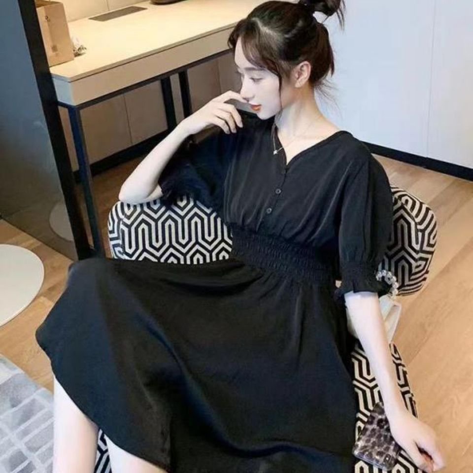 Đầm bigsize  thun eo DA0058 Tú Mỡ - Đủ size từ 50-95KG | BigBuy360 - bigbuy360.vn