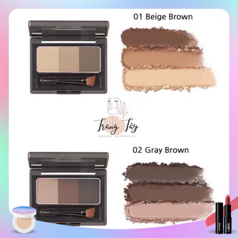 BỘT TÁN CHÂN MÀY BROW MASTER EYEBROW KIT Hàn Quốc