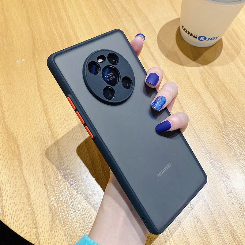 Ốp điện thoại cứng mặt nhám trong suốt chống sốc cho Huawei Mate 40 Pro 30 20 Pro 5G 4G 2022