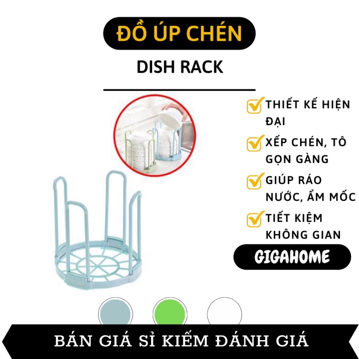 Khay Úp Chén Bát, Ly GIGAHOME Ráo Nước, Tránh Vi Khuẩn, Ẩm Mốc 3735