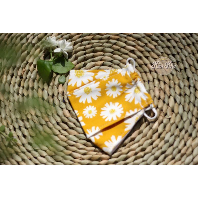 KHẨU TRANG VẢI 3D HOA NHÍ HANDMADE kèm ảnh và video | BigBuy360 - bigbuy360.vn