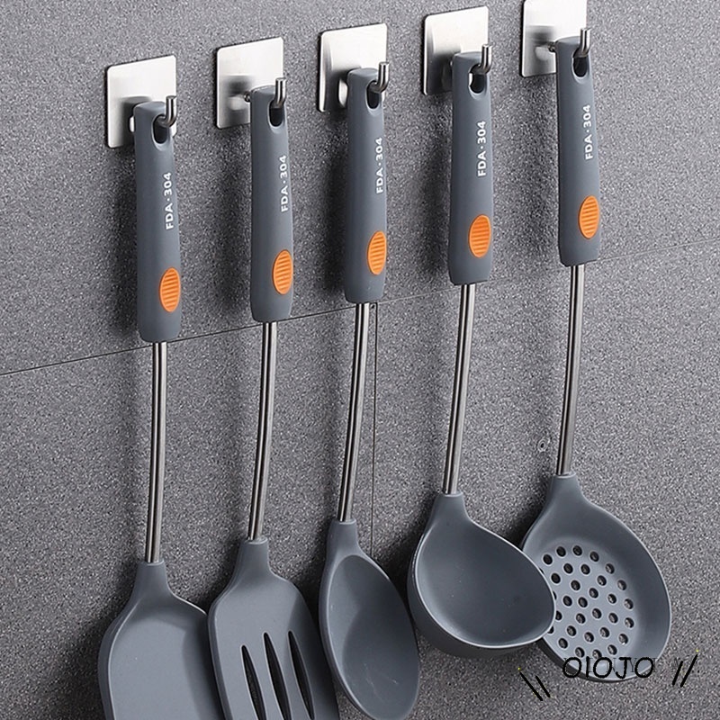 Móc Treo Đồ Dán Tường Bằng Thép Không Gỉ Với Móc Treo Lưng