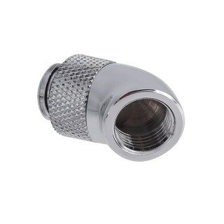 【Rememberme】G1/4 Screw Thread 45 Degree Elbow Rotation Brass Adapter Connector Fitting