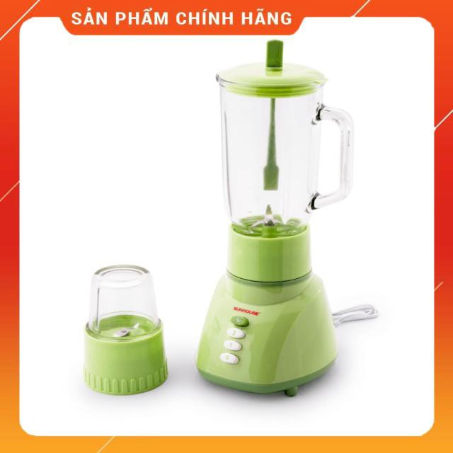 [Tặng Bình Nước] Máy Xay Sinh Tố Sunhouse SHD5112 Cối Thuỷ Tinh Chịu Lực Siêu Bền,Tiện Dụng - Hàng Chính Hãng.