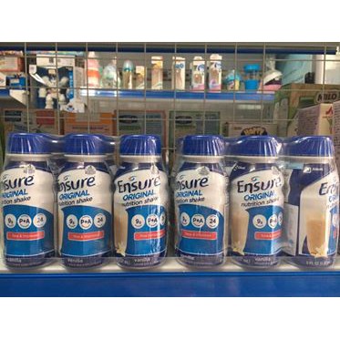 Lốc 6 Chai Sữa Nước Ensure Abbott 237ml/chai