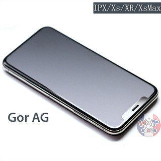 Kính cường lực chống vân tay full màn Gor AG IP XS Max / XR / XS / X