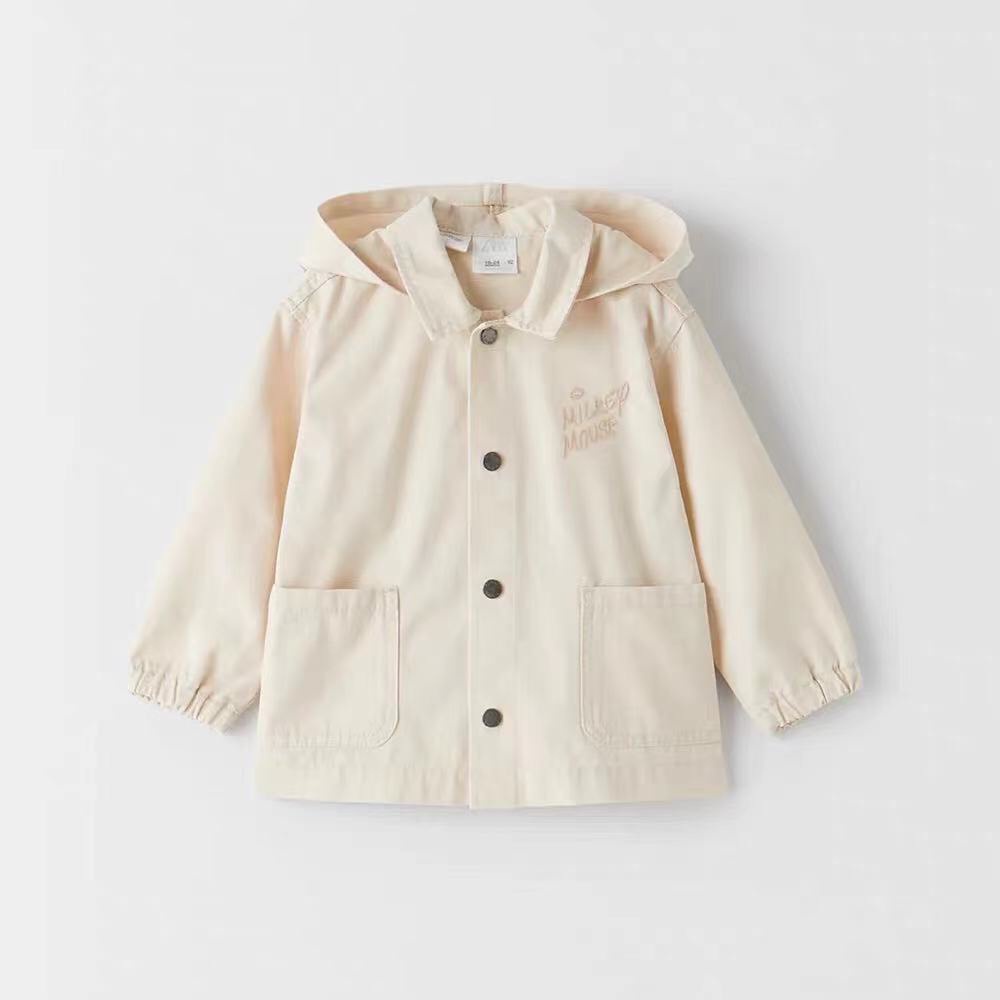 Áo khoác thô hình Mickey dư xịn có mũ AZR037