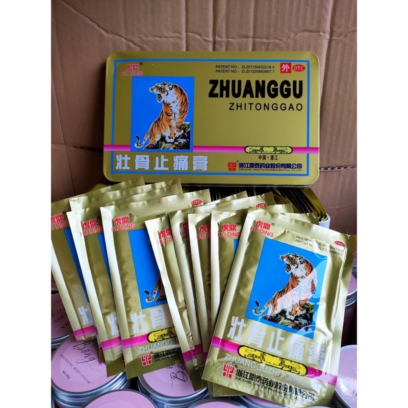 Gói 4 Miếng Dán Con Hổ Thái Lan- Chính hãng