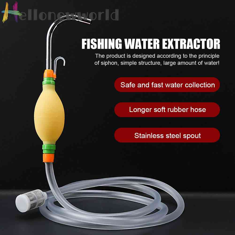 Dụng Cụ Bơm Nước Bằng Tay Tiện Dụng Cho Câu Cá