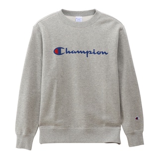 Áo Nỉ Nam Champion Sweatshirt Màu Xám Nhạt CMPC3Q002