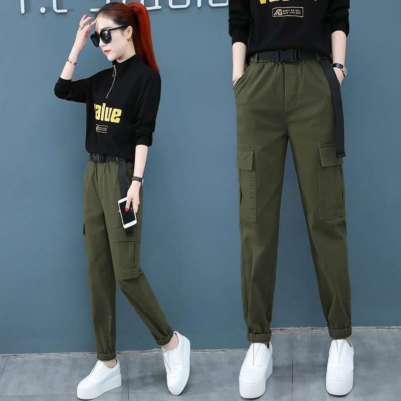 Quần Dài Kiểu Dáng Thể Thao Thời Trang Xuân Thu 2020 Cho Nữ