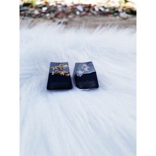 Keycap đá vàng, cá koi trang trí bàn phím gaming