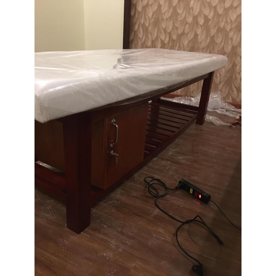 Giường spa có tủ