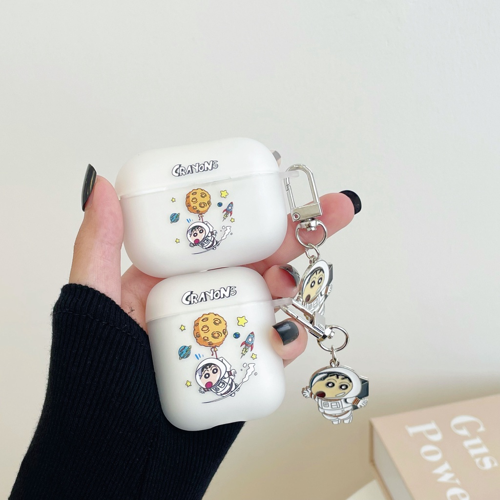 Vỏ Bảo Vệ Hộp Sạc Tai Nghe AirPods3 AirPods3 Họa Tiết Cậu Bé Bút Chì / Cậu Bé Bút Chì 2021 Mới Tiện Dụng Ốp