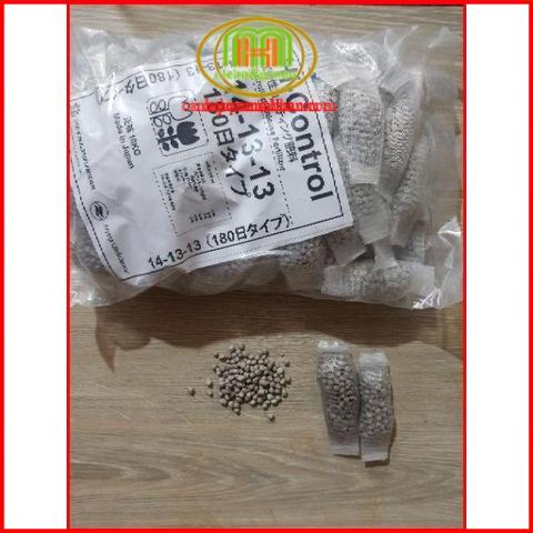 Phân chì Nhật cho lan tan chậm túi lưới  bón hoa lan và cây kiểng , phân tan chậm thông minh có kiểm soát