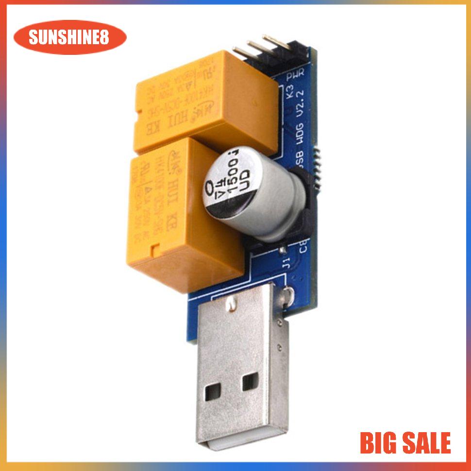 【SUN】Máy chủ Dual Relay USB Watchdog Computer Crash Blue Screen Khởi động lại Rơle kép