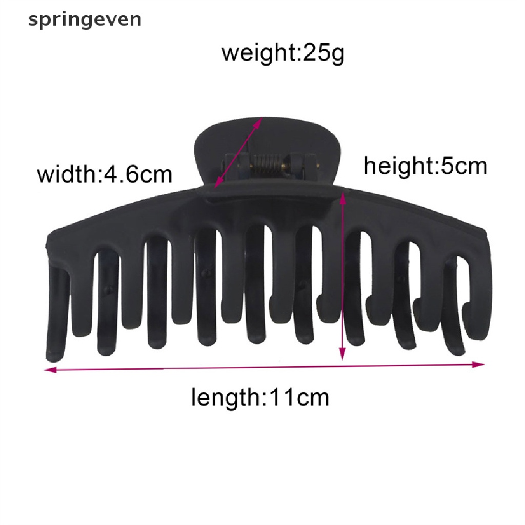 Kẹp Tóc Càng Cua Dày Dặn Cỡ Lớn Thời Trang Cho Nữ